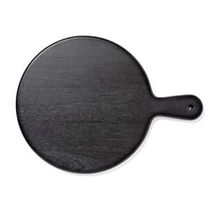 Threshold Black Varnished Acacia Eastport Modern Serving Board (16"x12")